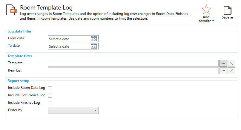 Room Template Log PDF Report.png